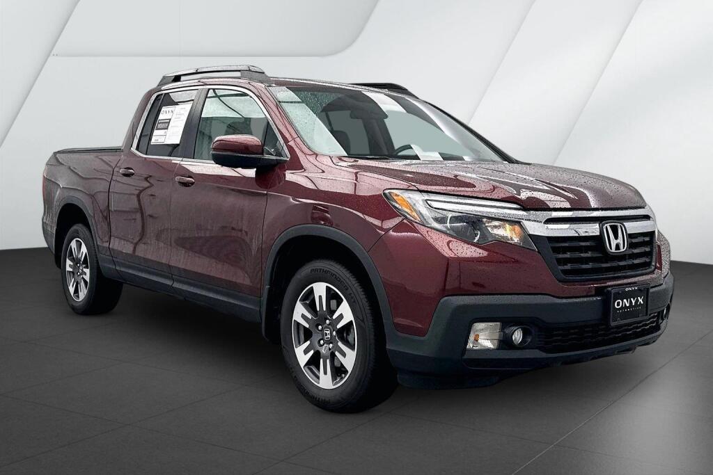 Red (Deep Scarlet Pearl) 2019 Honda Ridgeline Pickup Truck All-Wheel Drive Automatic