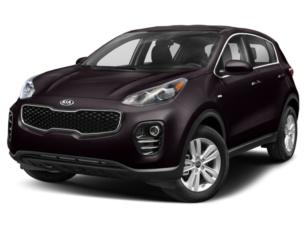 Black 2018 Kia Sportage SUV / Crossover All-Wheel Drive Automatic
