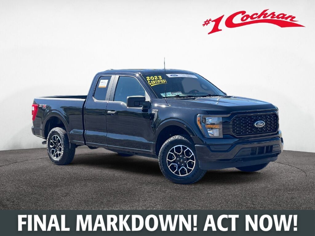 Agate Black Metallic 2023 Ford F-150 Pickup Truck Four-Wheel Drive Automatic