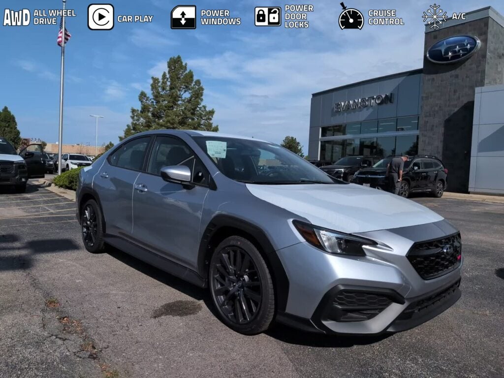 ICE SILVER METALLIC 2026 Subaru WRX Sedan All-Wheel Drive 6-Speed Manual
