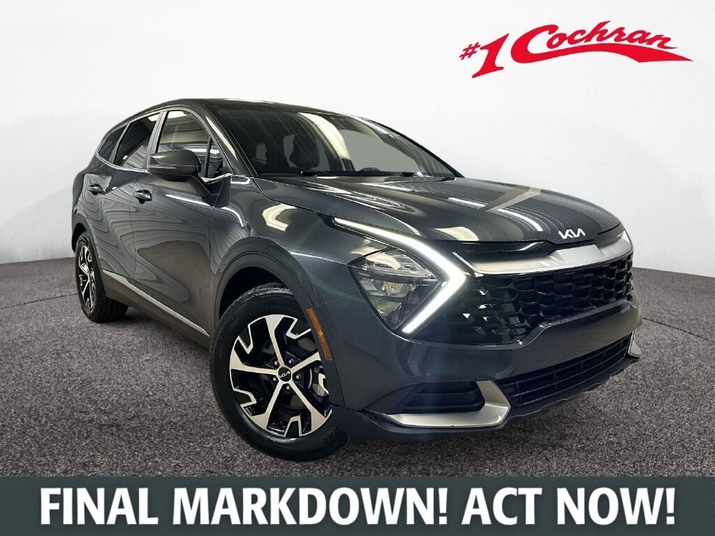 Gravity Gray 2023 Kia Sportage SUV / Crossover Front-Wheel Drive 8-Speed Automatic