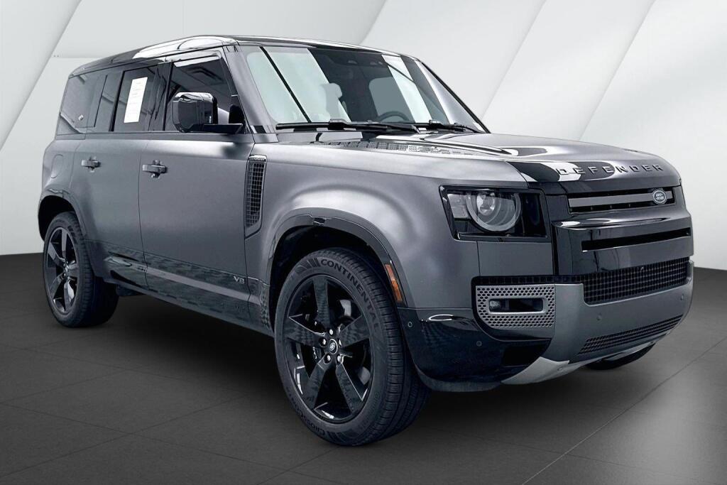 Gray (Carpathian Grey Premium Metallic) 2024 Land Rover Defender SUV / Crossover All-Wheel Drive Automatic