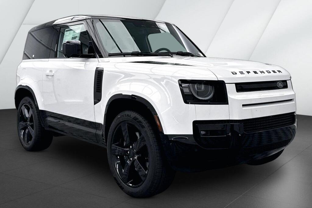 Santorini Black Metallic 2026 Land Rover Defender SUV / Crossover All-Wheel Drive Automatic