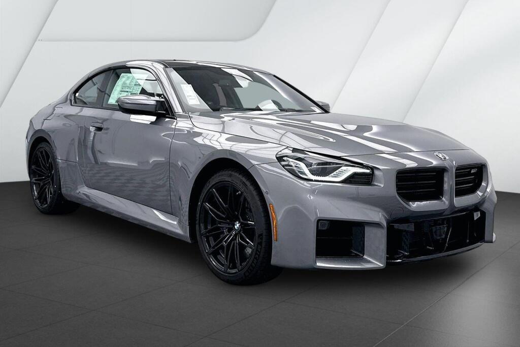 Gray (Skyscraper Grey Metallic) 2026 BMW M2 Coupe Rear-Wheel Drive Automatic