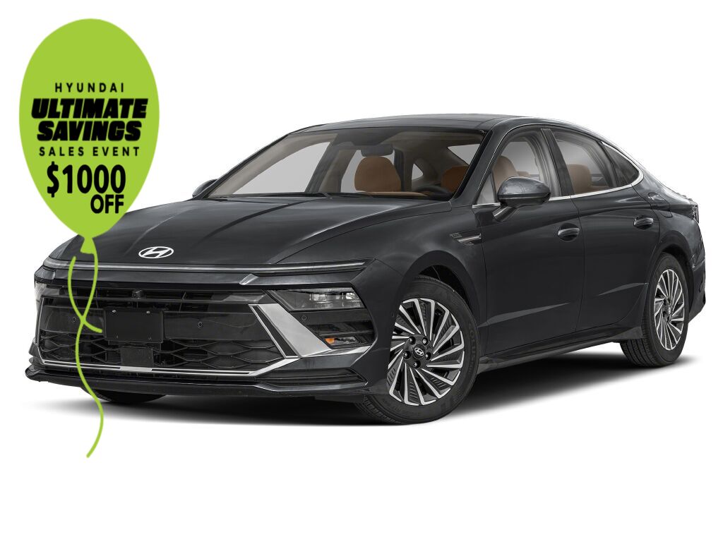 Abyss Black 2026 Hyundai Sonata Hybrid Sedan 6-Speed Automatic