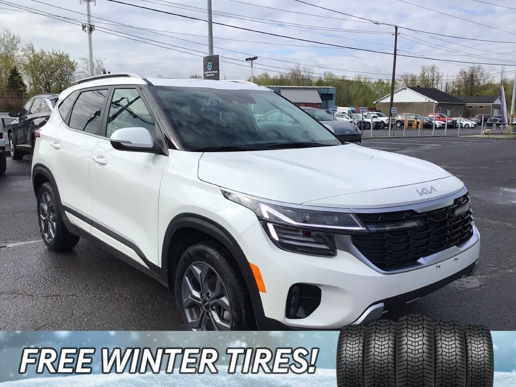 Snow White Pearl 2026 Kia Seltos SUV / Crossover All-Wheel Drive Continuously Variable Transmission