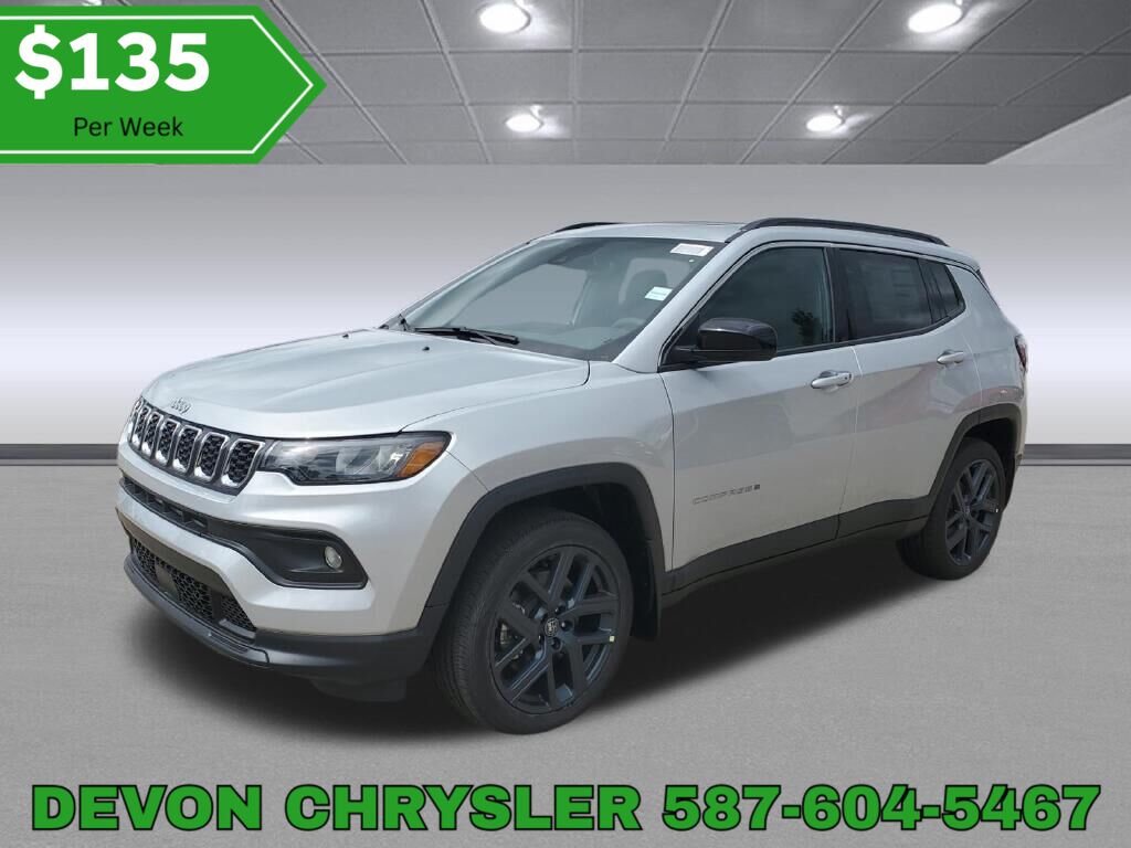 Silver Zynith Metallic Clear-C 2026 Jeep Compass SUV / Crossover Four-Wheel Drive 8-Speed Automatic