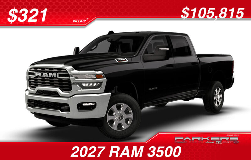 2027 RAM 3500 Big Horn Crew Cab 4WD