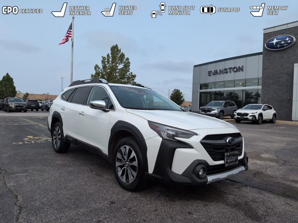 Crystal White Pearl 2023 Subaru Outback SUV / Crossover All-Wheel Drive Continuously Variable Transmission