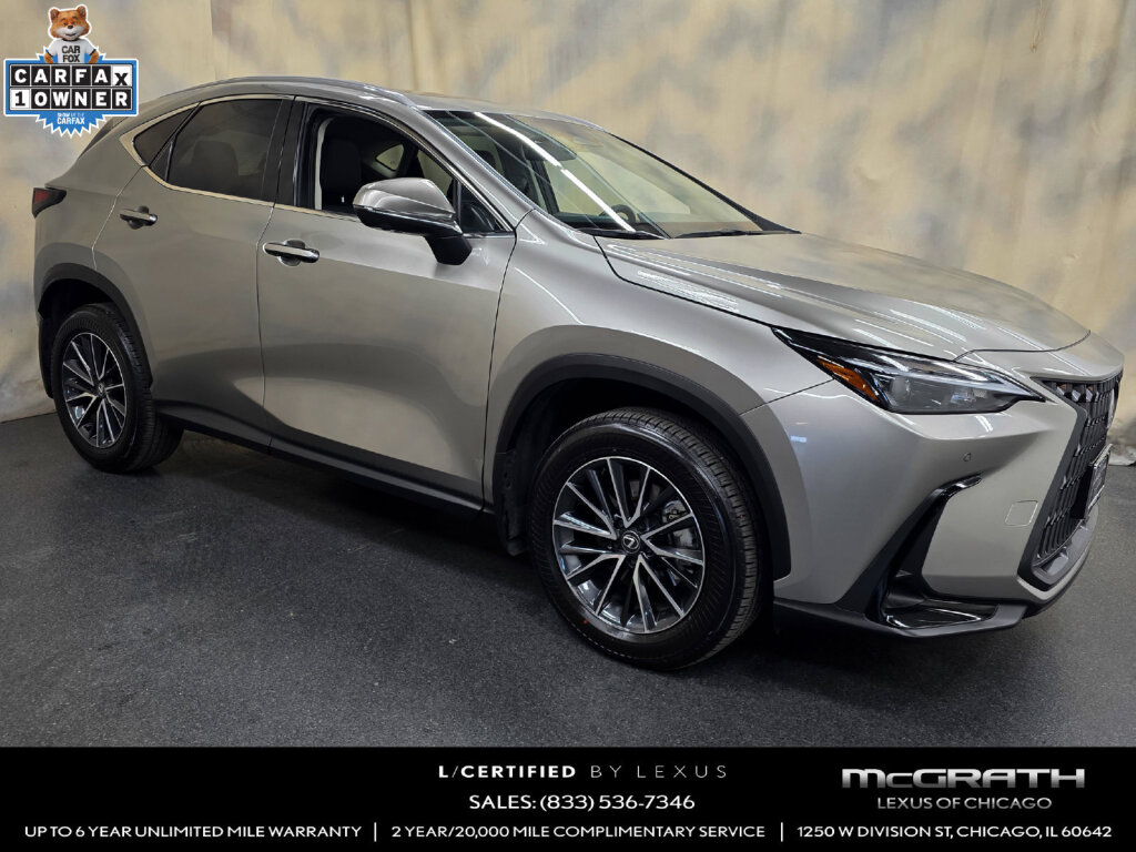 Atomic Silver 2025 Lexus NX Hybrid SUV / Crossover All-Wheel Drive 6-Speed CVT