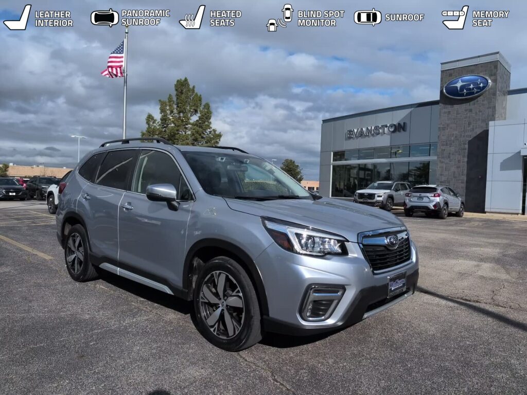 Ice Silver Metallic 2019 Subaru Forester SUV / Crossover All-Wheel Drive Continuously Variable Transmission