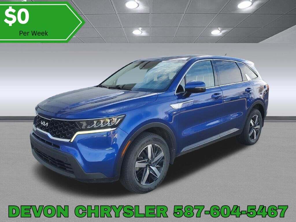 Blue 2022 Kia Sorento SUV / Crossover 8-Speed Automatic