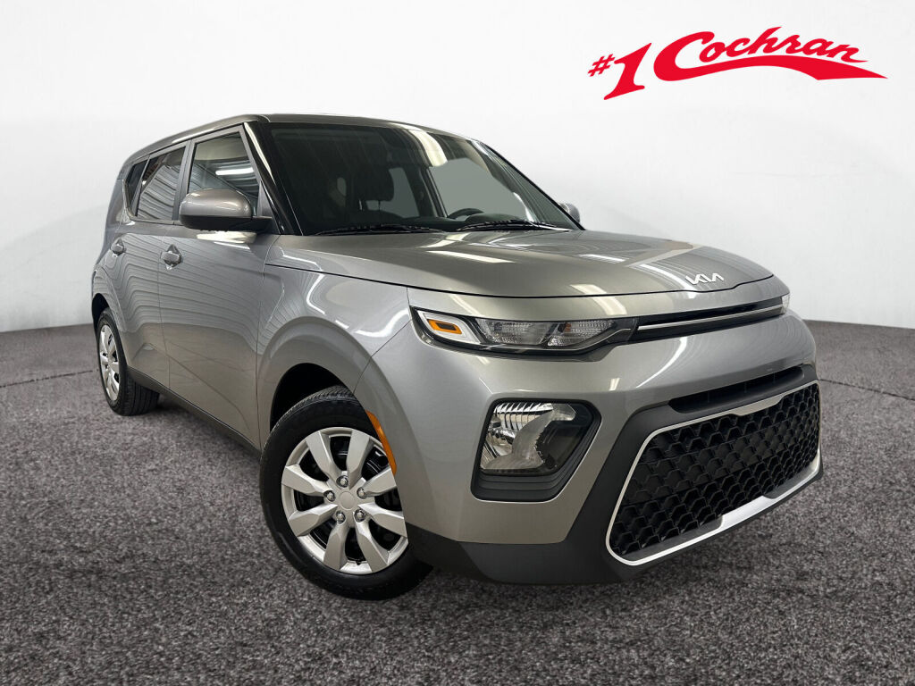 Gravity Gray 2022 Kia Soul SUV / Crossover Front-Wheel Drive Continuously Variable Transmission