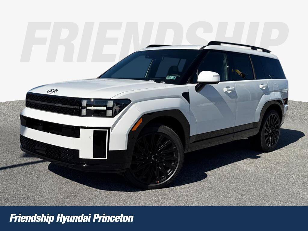 Serenity White 2027 Hyundai Santa Fe SUV / Crossover All-Wheel Drive 8-Speed Automatic
