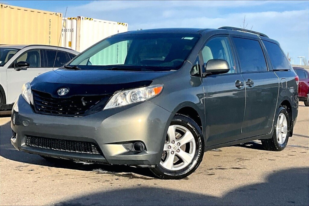 Gray 2011 Toyota Sienna Minivan Front-Wheel Drive Automatic