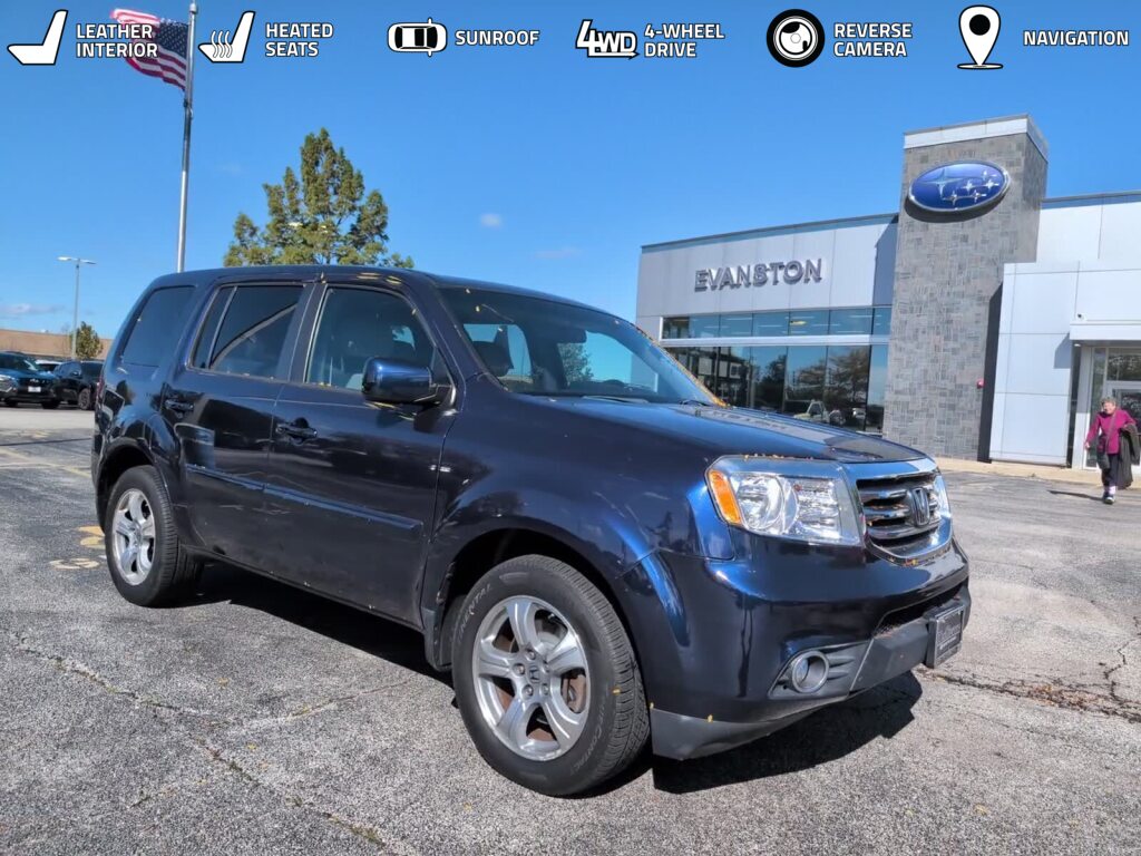 Black (Obsidian Blue Pearl) 2015 Honda Pilot SUV / Crossover Four-Wheel Drive 5-Speed Automatic