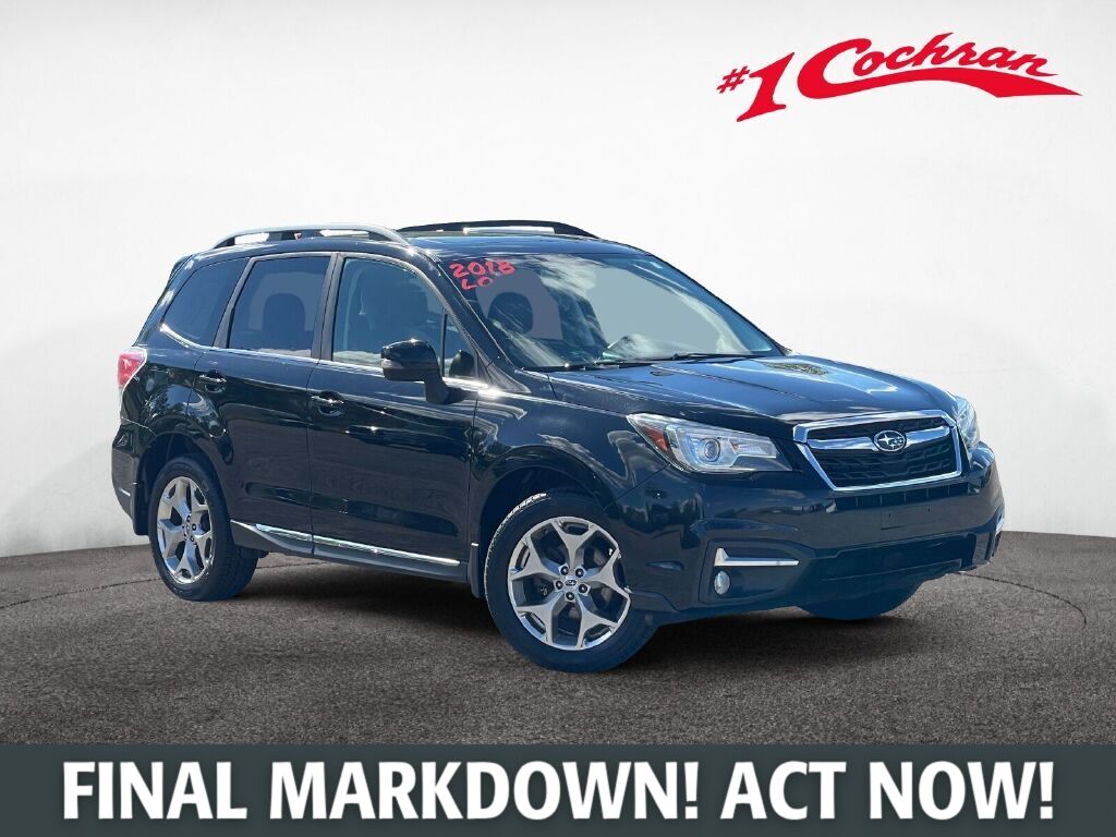 Crystal Black Silica 2018 Subaru Forester SUV / Crossover All-Wheel Drive Continuously Variable Transmission