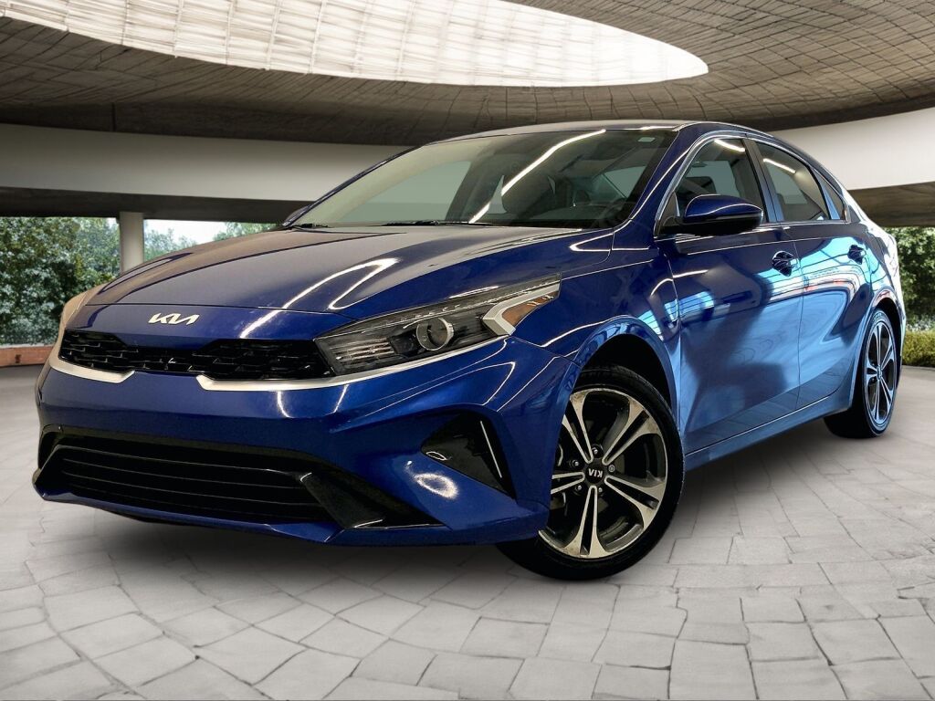 Blue 2024 Kia Forte Sedan Automatic