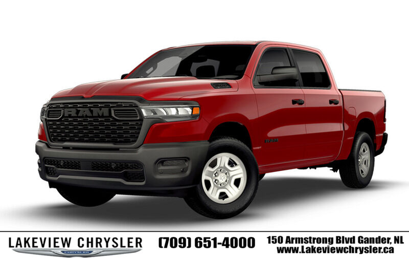 Molten Red Pearl 2027 RAM 1500 Pickup Truck Four-Wheel Drive 8-Speed Automatic
