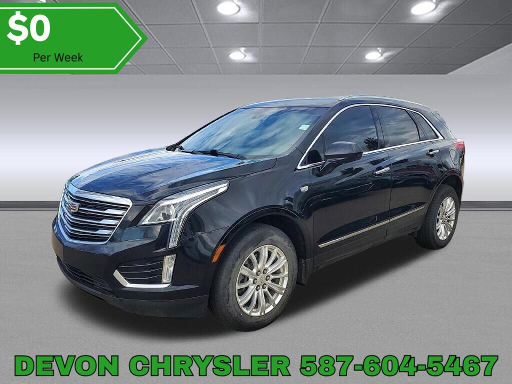 Black 2018 Cadillac XT5 SUV / Crossover Four-Wheel Drive 8-Speed Automatic
