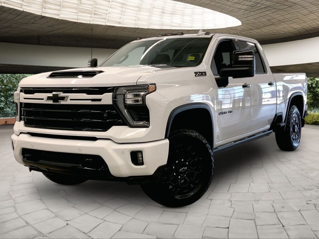 White 2024 Chevrolet Silverado 2500HD Pickup Truck Four-Wheel Drive Automatic
