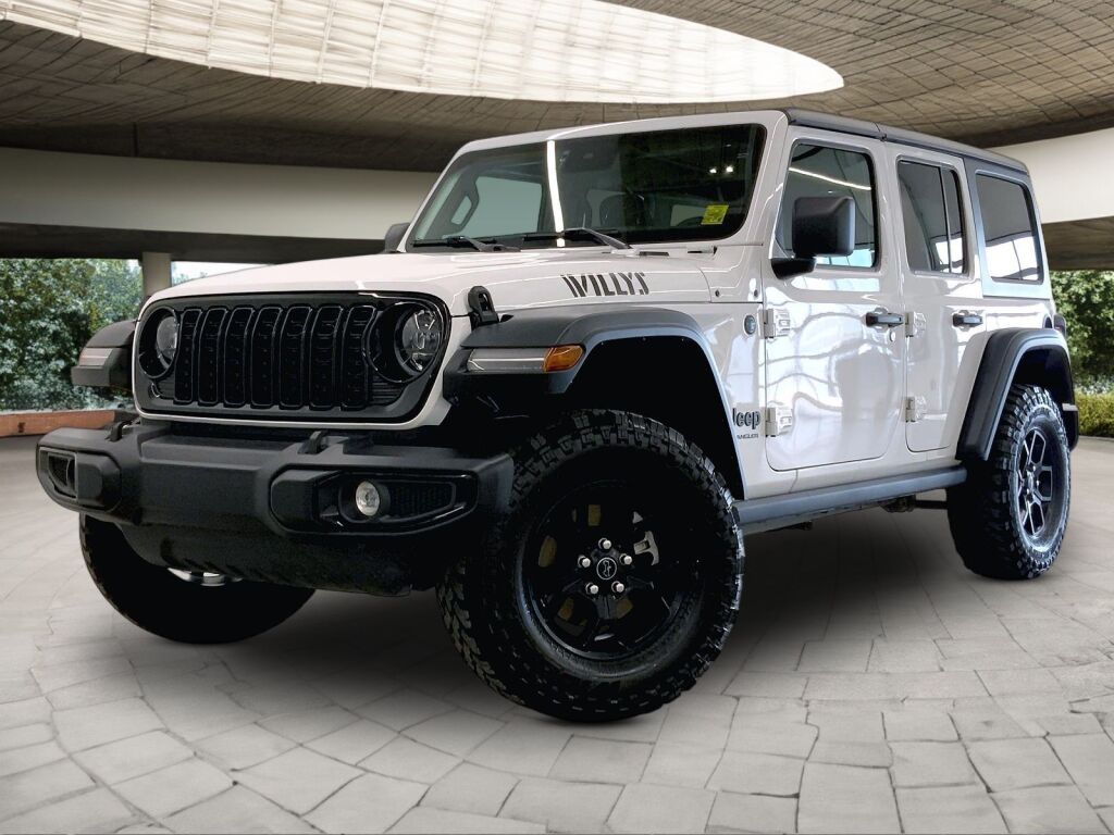 White 2025 Jeep Wrangler SUV / Crossover Four-Wheel Drive Automatic