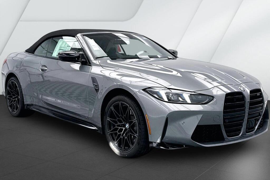 Gray (Skyscraper Grey Metallic) 2027 BMW M4 Convertible All-Wheel Drive Automatic