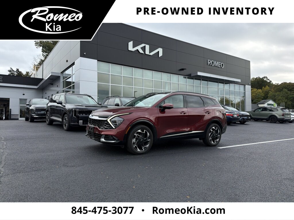 Dawning Red 2024 Kia Sportage SUV / Crossover All-Wheel Drive 8-Speed Automatic Overdrive