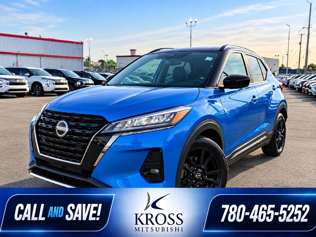 Electric Blue Metallic 2024 Nissan Kicks SUV / Crossover Front-Wheel Drive
