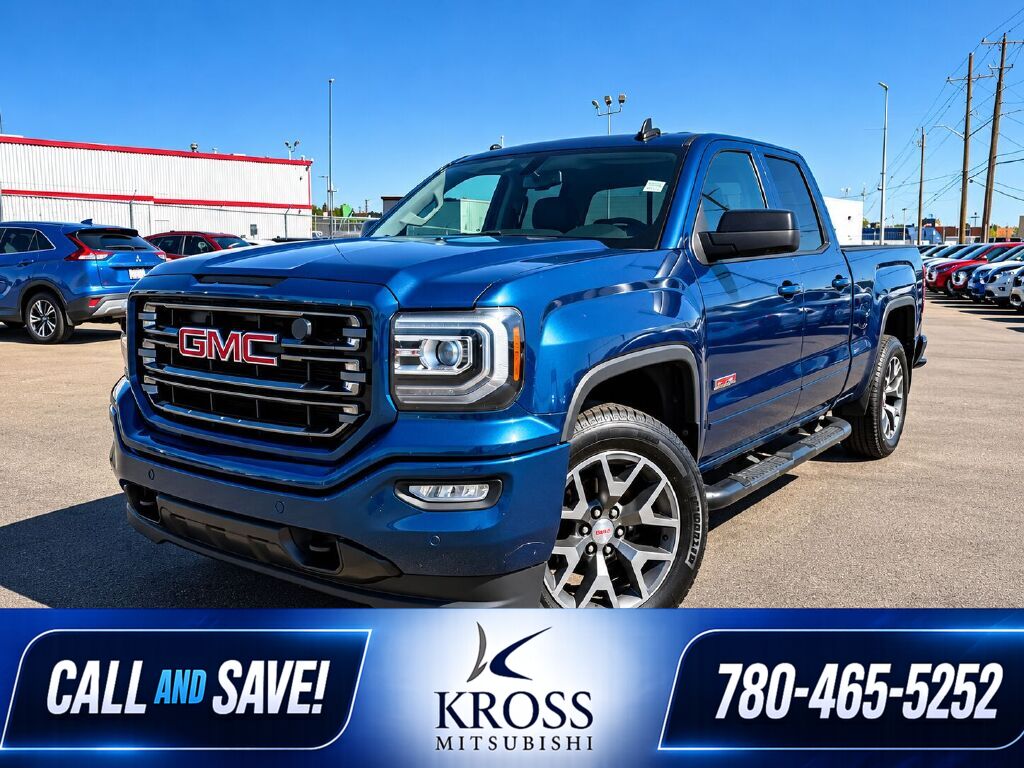 Stone Blue Metallic 2017 GMC Sierra 1500 Pickup Truck Four-Wheel Drive 6-Speed Automatic