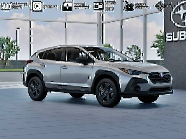 ICE SILVER METALLIC 2026 Subaru Crosstrek SUV / Crossover All-Wheel Drive Continuously Variable Transmission