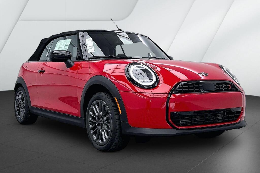 Chili Red II 2026 MINI Cooper Convertible Front-Wheel Drive 7-Speed Dual Clutch