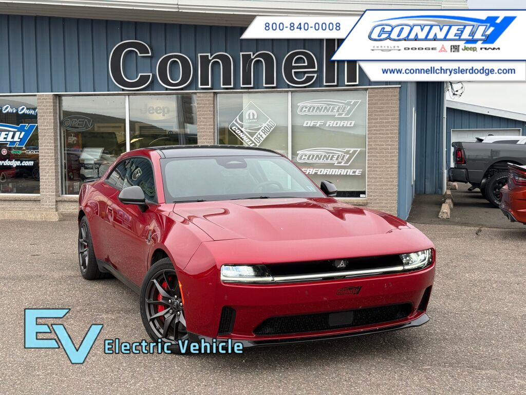 Red 2024 Dodge Charger Daytona Coupe All-Wheel Drive 1-Speed Automatic