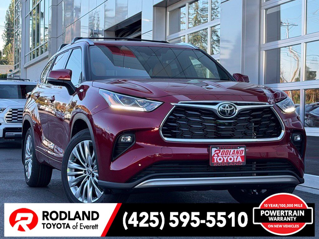 Red (Ruby Flare Pearl) 2026 Toyota Highlander SUV / Crossover All-Wheel Drive 8-Speed Dual Clutch