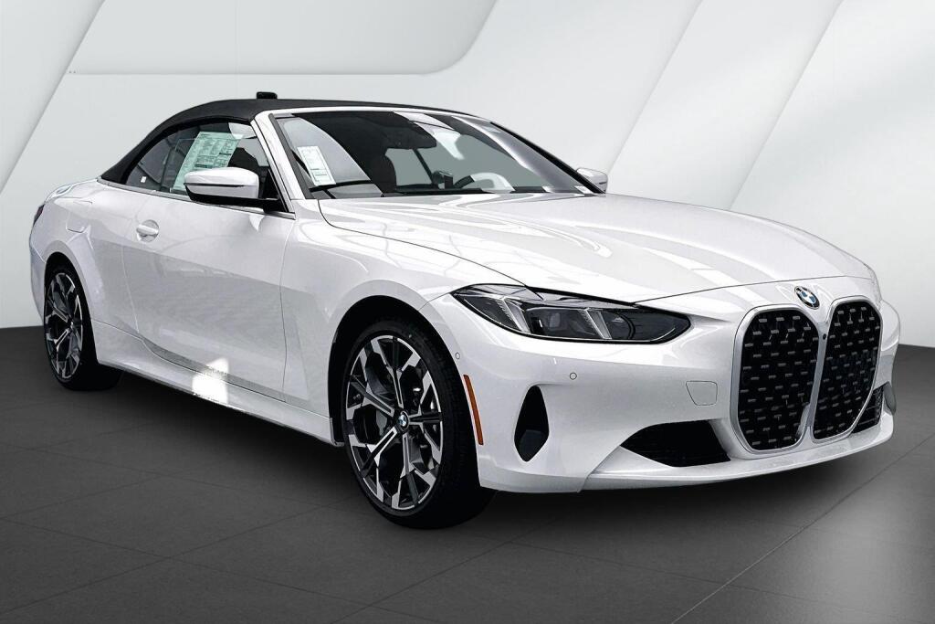 Mineral White Metallic 2027 BMW 4 Series Convertible All-Wheel Drive Automatic