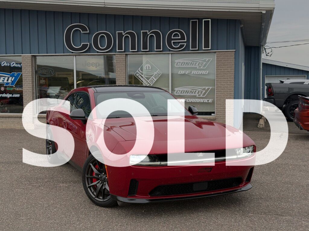 Red 2024 Dodge Charger Daytona Coupe All-Wheel Drive 1-Speed Automatic