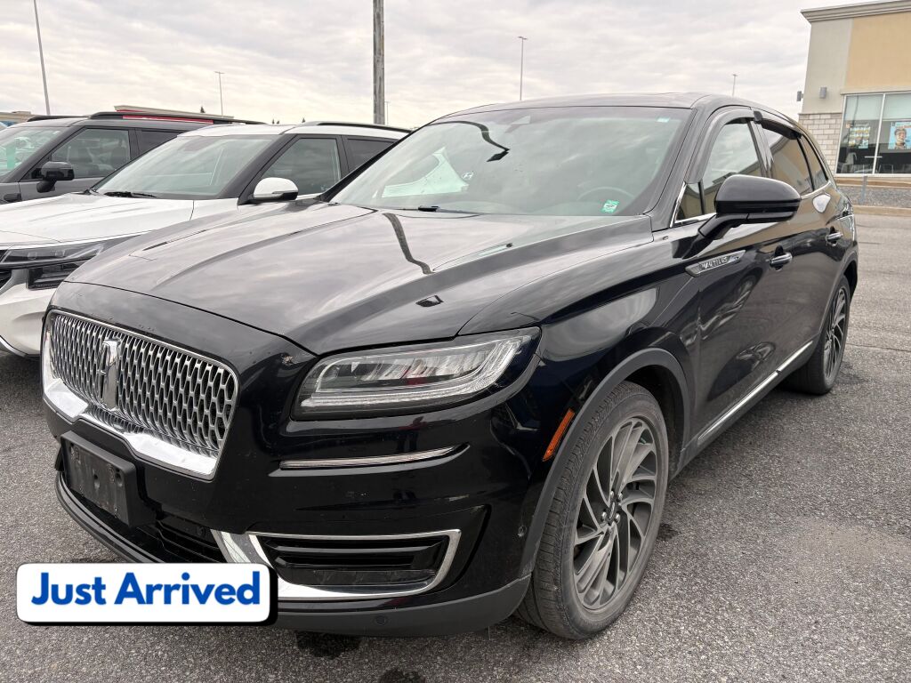 Infinite Black Metallic 2019 Lincoln Nautilus SUV / Crossover All-Wheel Drive 8-Speed Automatic
