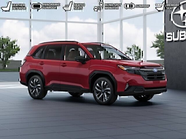 CRIMSON RED PEARL 2026 Subaru Forester SUV / Crossover All-Wheel Drive Continuously Variable Transmission