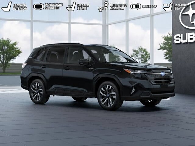 CRYSTAL BLACK SILICA 2026 Subaru Forester Hybrid SUV / Crossover All-Wheel Drive Continuously Variable Transmission