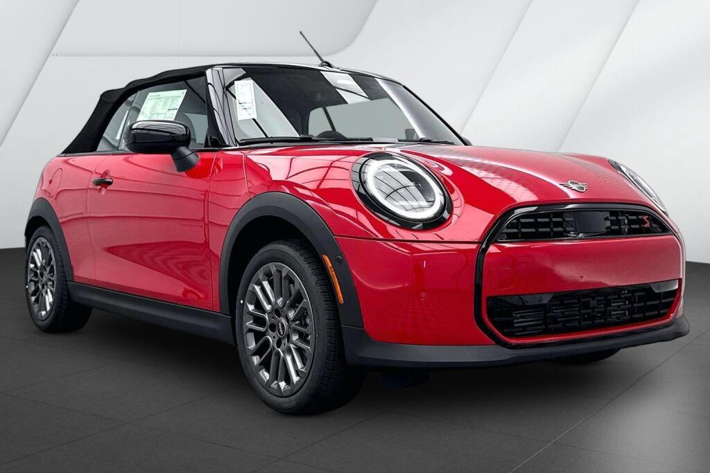 Chili Red II 2026 MINI Cooper Convertible Front-Wheel Drive 7-Speed Dual Clutch