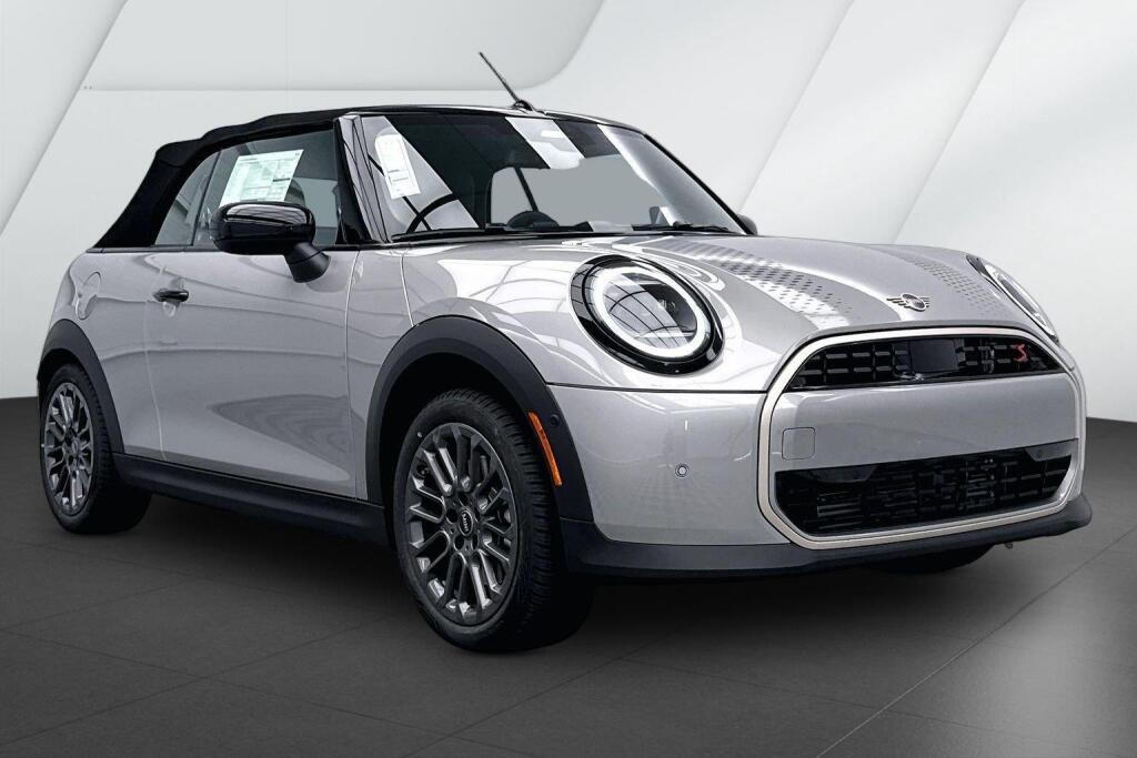 Melting Silver III Metallic 2026 MINI Cooper Convertible Front-Wheel Drive 
