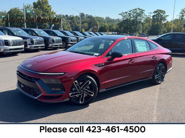 Ultimate red 2026 Hyundai Sonata Sedan Front-Wheel Drive 8-Speed Automatic