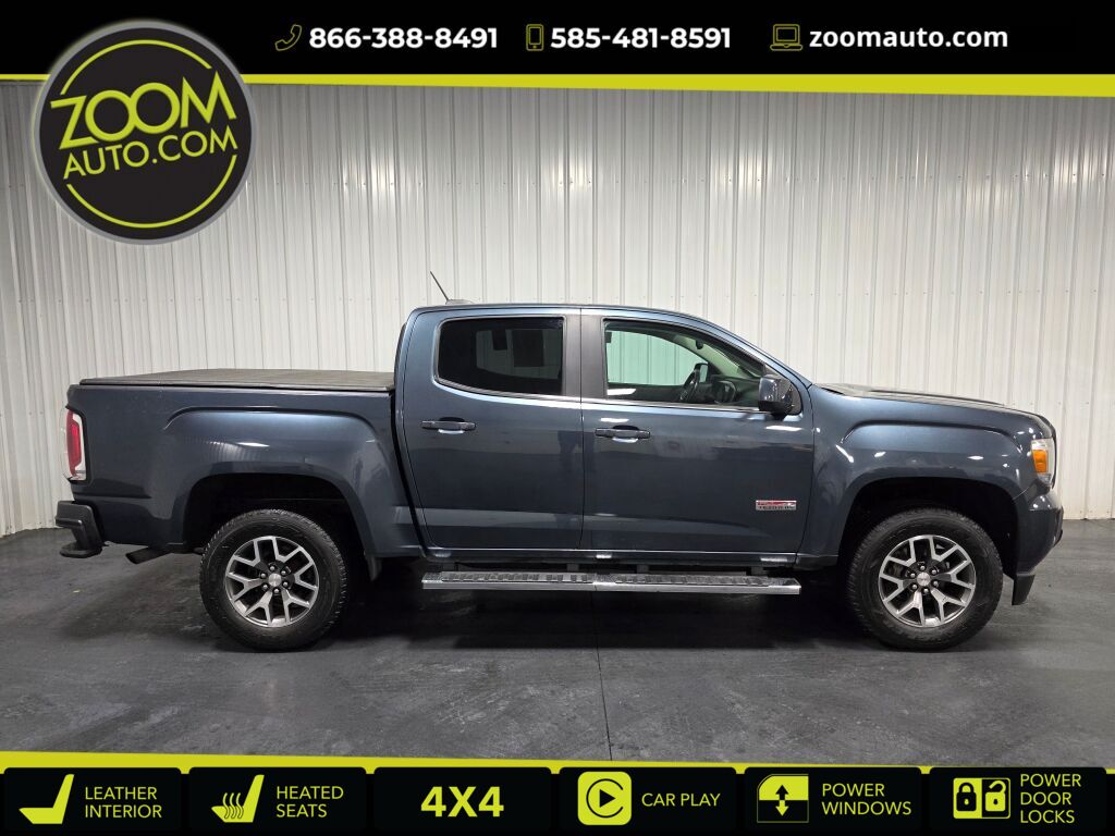 Gray 2019 GMC Canyon Pickup Truck Four-Wheel Drive 8-Speed Automatic