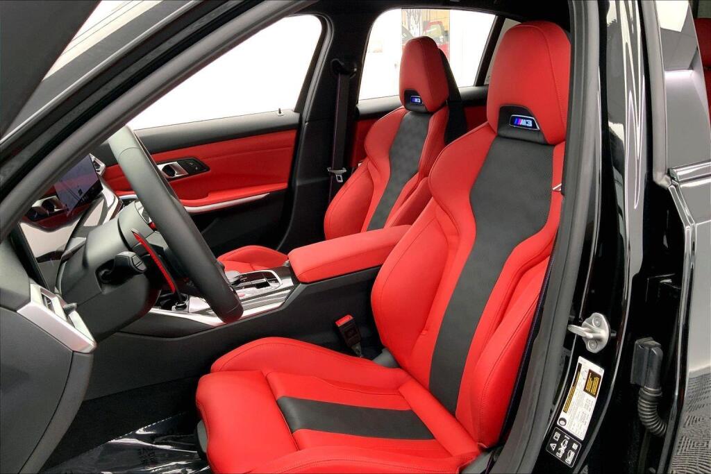 Black Sapphire Metallic 2025 BMW M3 Sedan All-Wheel Drive Automatic