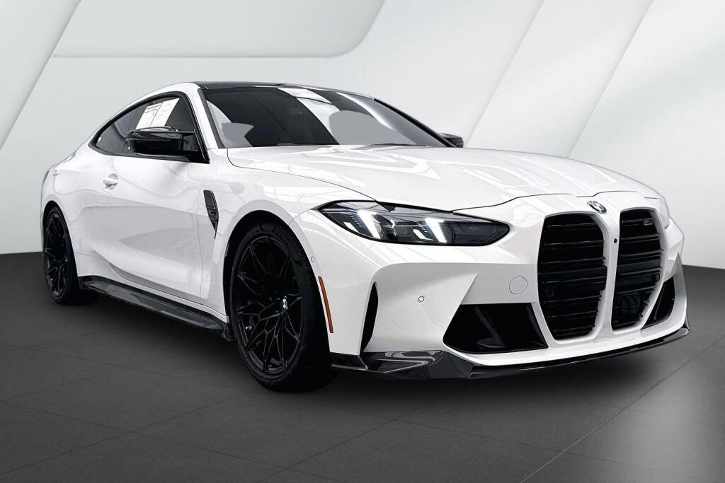 Alpine White 2026 BMW M4 Coupe All-Wheel Drive Automatic