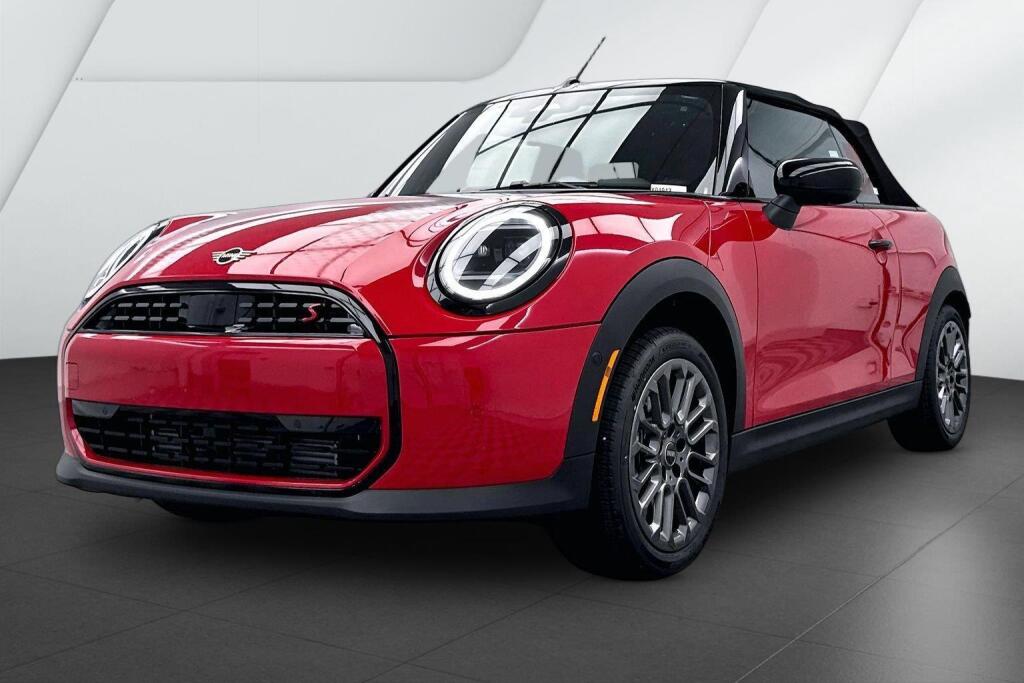 Chili Red II 2026 MINI Cooper Convertible Front-Wheel Drive 7-Speed Dual Clutch