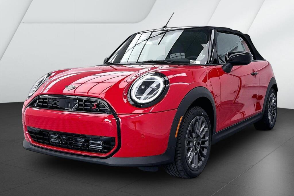 Chili Red II 2026 MINI Cooper Convertible Front-Wheel Drive 7-Speed Dual Clutch