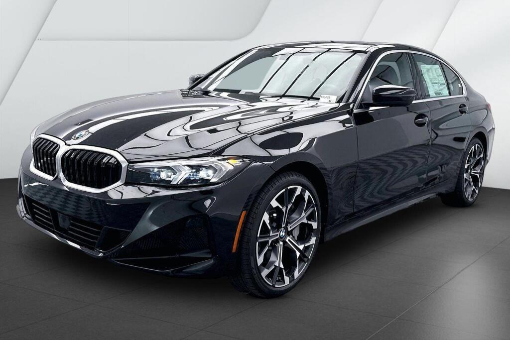 Black Sapphire Metallic 2026 BMW 3 Series Sedan All-Wheel Drive Automatic