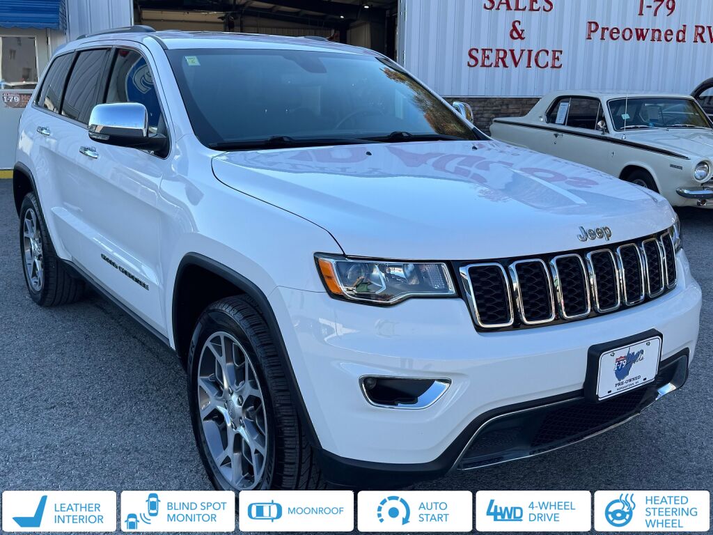 White 2021 Jeep Grand Cherokee SUV / Crossover Four-Wheel Drive 8-Speed Automatic