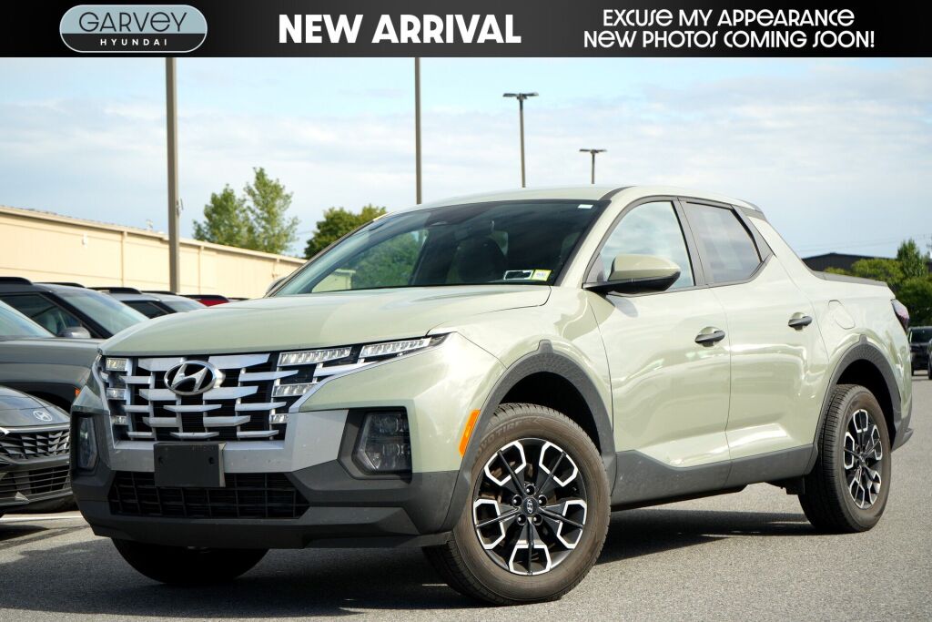 Green 2024 Hyundai Santa Cruz Pickup Truck All-Wheel Drive 8-Speed Automatic
